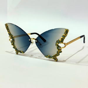 Crystal Butterfly Luxury Sunglasses
