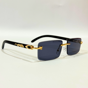 Royal Edge Rimless Sunglasses Gray